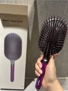 Dyson Supersonic Paddle Brush (Nickel/Black) Brand New in box! GWP